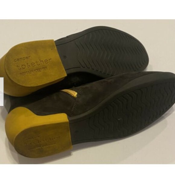 Camper Together Romain Kremer Suede Zip Up Booties - Picture 3 of 11